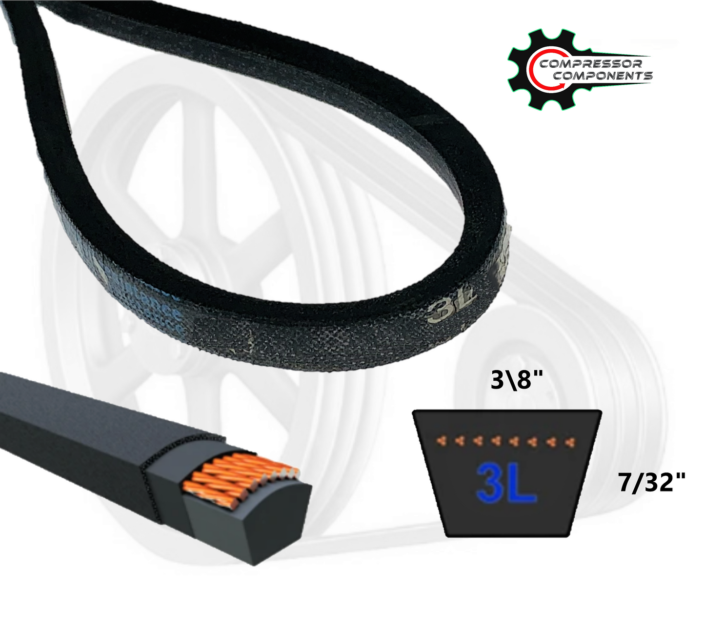 3L220 - D&D Dura-Prime Classical V-Belt
