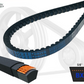 BX106 - D&D Dura-Extreme Raw Edge Cogged V-Belt