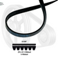470J6 - D&D Dura-Prime Multi-Ribbed Poly V-Belt