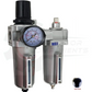 THB FRL724A - INDUSTRIAL GRADE, FILTER / REGULATOR / LUBRICATOR COMBO WITH AUTO DRAIN - 1/2" FNPT / 140 CFM