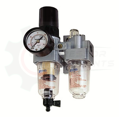 Thb Filter THB FRL202 - MINI FILTER / REGULATOR / LUBRICATOR COMBO - 1/4