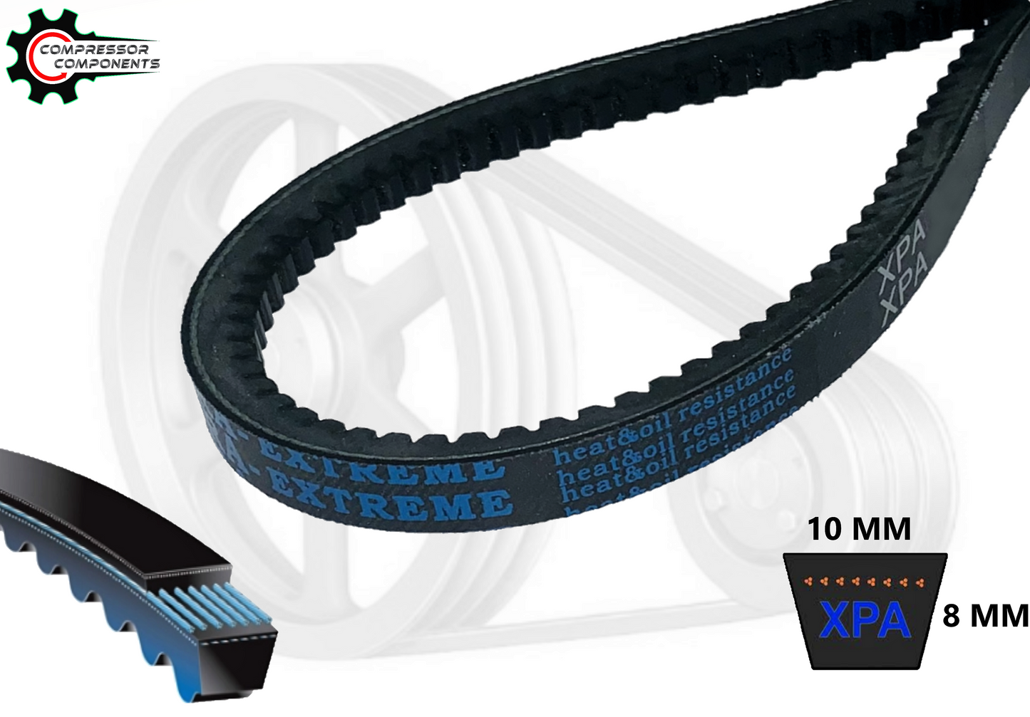 XPA-1050 - D&D Dura Extreme Metric Cogged V-Belts