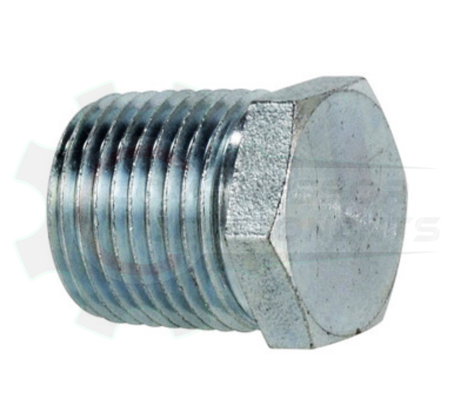 STEEL HEX HEAD PIPE PLUG 1-1/2" MNPT