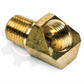 3/16" INVERTED FLARE x 1/8" MNPT ADAPTER 45 Degree ELBOW