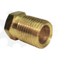 1/4" INVERTED FLARE LONG BRASS NUT