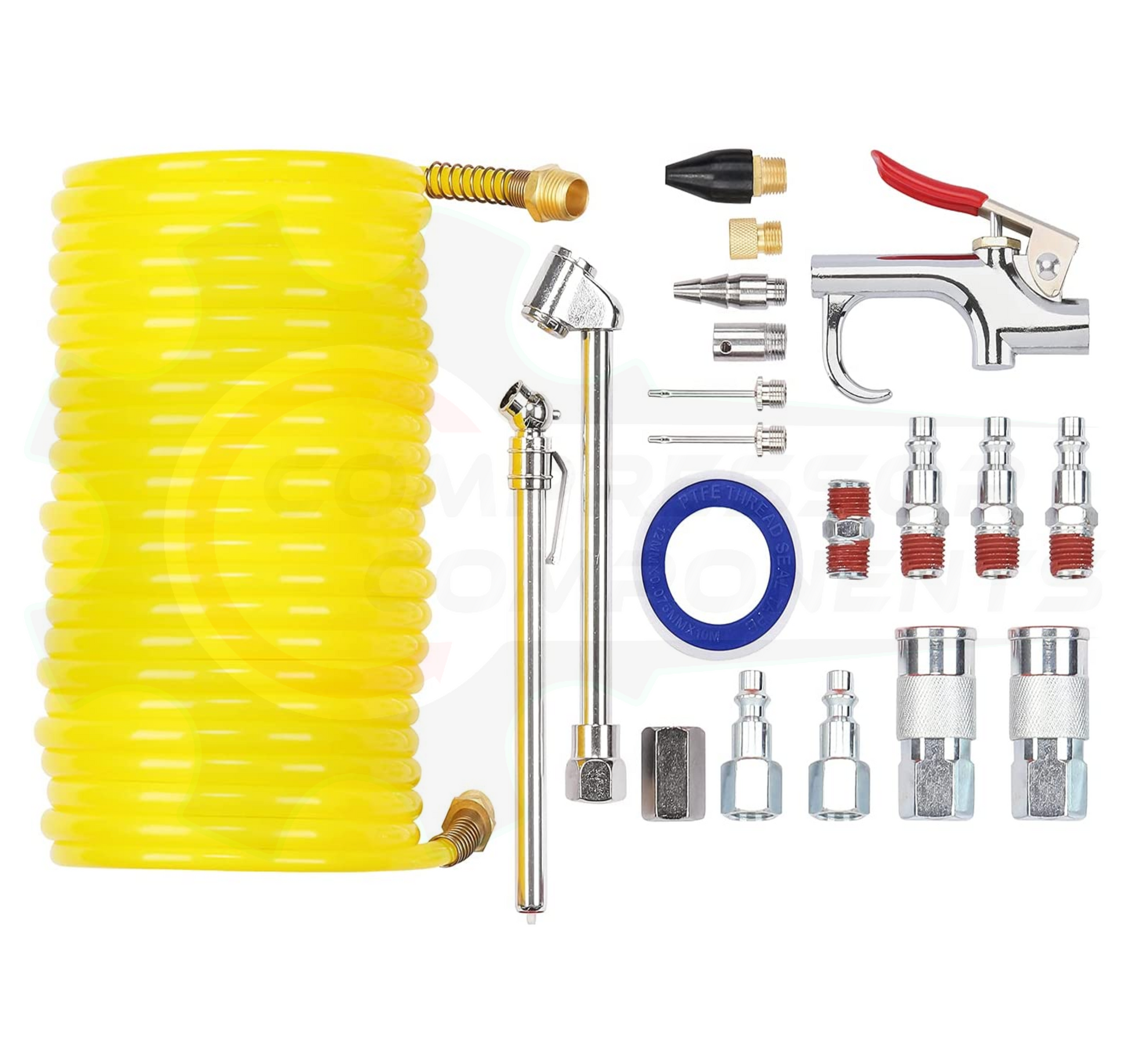 20 PIECE AIR ACCESSORY KIT – Compressor Components