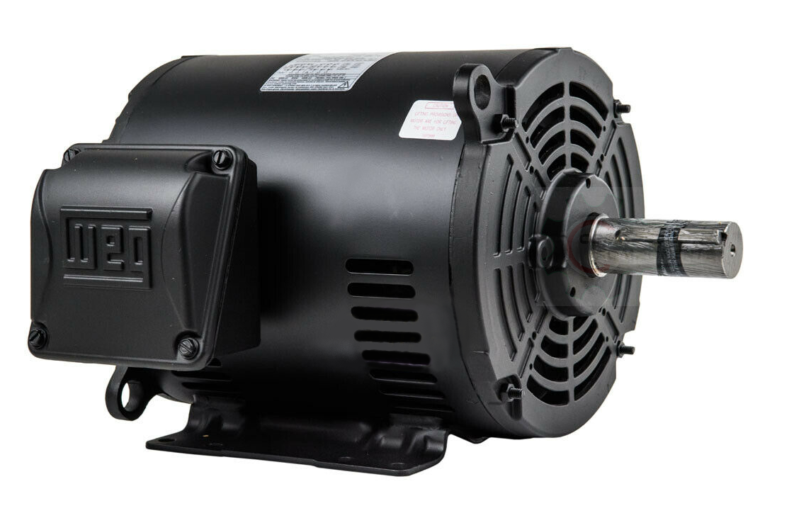 WEG 01036OT3E213T-S / 10 HP 215T FRAME 208-230/460 VOLT REVERSIBLE