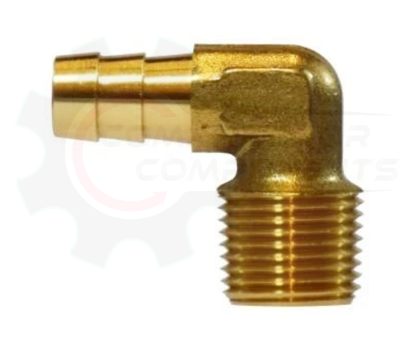 1/2"  Barbed 90 Degree Elbow X 3/8" MNPT