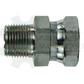 STEEL STRAIGHT SWIVEL ADAPTER 1/2" MNPT X 3/8" FNPT