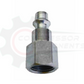 Industrial Steel Body Interchange Coupler Plug - 1/4" FNPT x 1/4" BODY