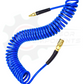 Polyurethane Recoil Hose 1/4" HOSE ID x 1/4" MNPT FIXED ENDS x 50 FOOT LONG