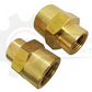 Brass Reducing Coupling FNPT 3/4" X 1/4"