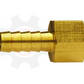 1" Hose Barb X 3/4" FNPT Brass