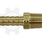 1/4" Hose Barb X 1/4" BSPT Brass