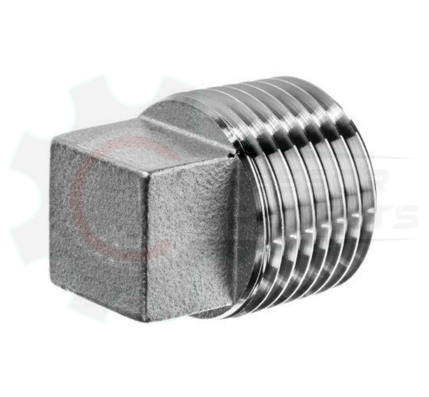 STEEL SQUARE HEAD PIPE PLUG 3/8" MNPT