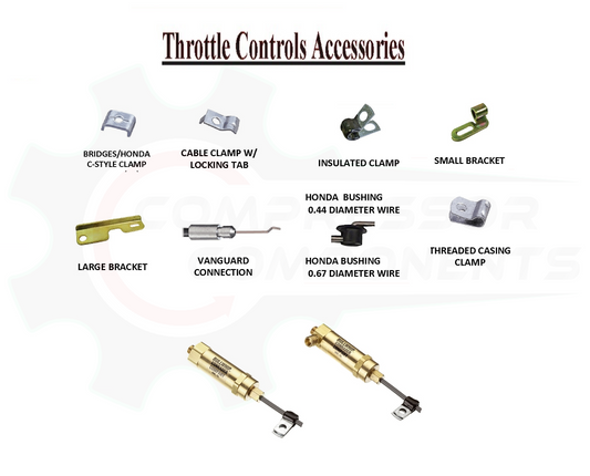 Honda Throttle Control Cable Bushing For 0.44 Diameter Wire