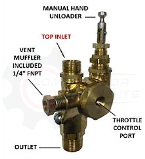 Campbell Hausfeld 128410AV PILOTED UNLOADER CHECK VALVE