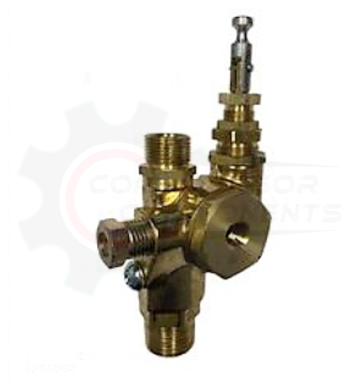 CONRADER Piloted Unloader Check Valves NSG Series - 5/8" COMPRESSION TOP INLET x 1/4" FNPT OUTLET