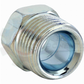 1/4" Zinc Chromate Steel Inverted Flare Nut / IFCC-003